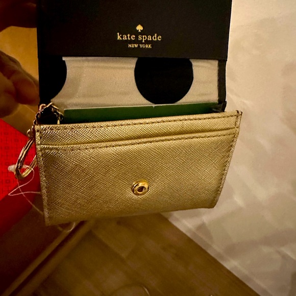 BRAND NEW - KATE SPADE BI-Fold WALLET and Key Chain - Picture 2 of 6